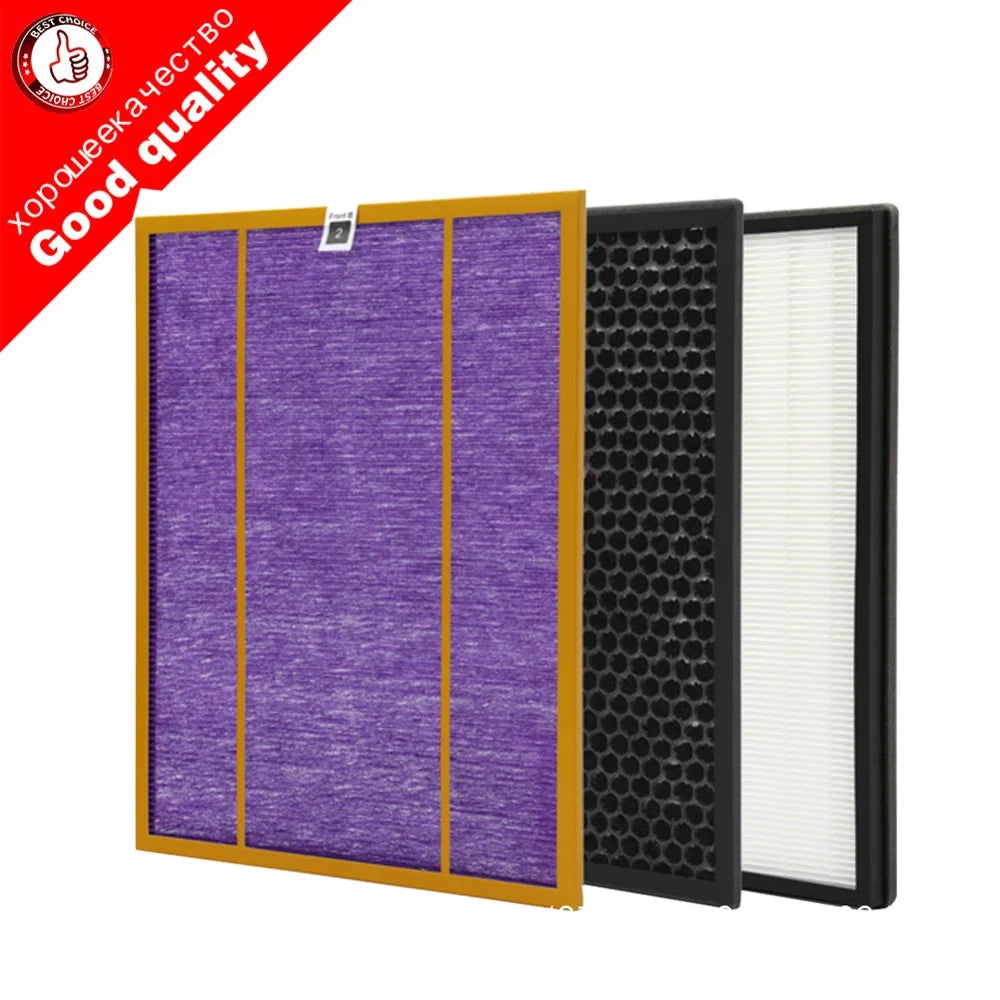 3PCS/lot AC4141 AC4143 AC4144 Filter Kit Compatible with Philips AC4072 AC4074 AC4083 AC4084 AC4085 AC4086 AC4014 ACP073 Air Purifier Parts