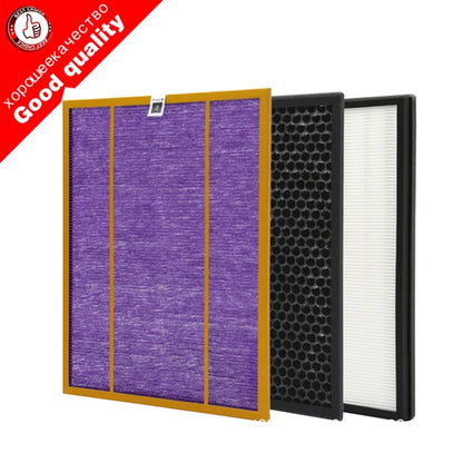 3PCS/lot AC4141 AC4143 AC4144 Filter Kit Compatible with Philips AC4072 AC4074 AC4083 AC4084 AC4085 AC4086 AC4014 ACP073 Air Purifier Parts
