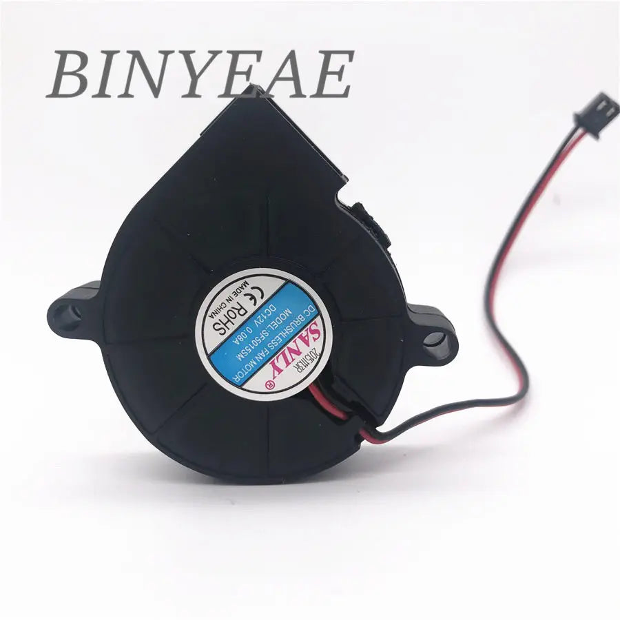 SANLY SF5015SL SF5015SM 12V 0.06A 0.08A 5cm 5015 50x50x15mm Industrial Blower For Humidifier Server Cooling Fan 2PIN