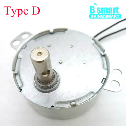 Bringsmart BLDC Motor DC Micro Motor 5V 6V 9V 12V 24V Motor Fixed Speed 0.6-60rpm For Display Stand Auto JS-50B Customized