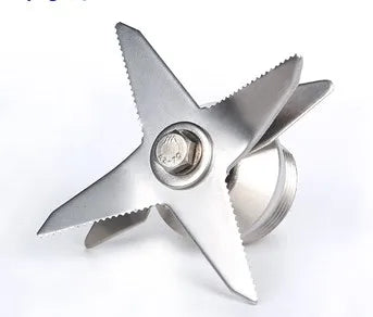 Commercial grade blender spare parts 420 stainless steel hardened six mixing and cutting blades knives knife complete assembly