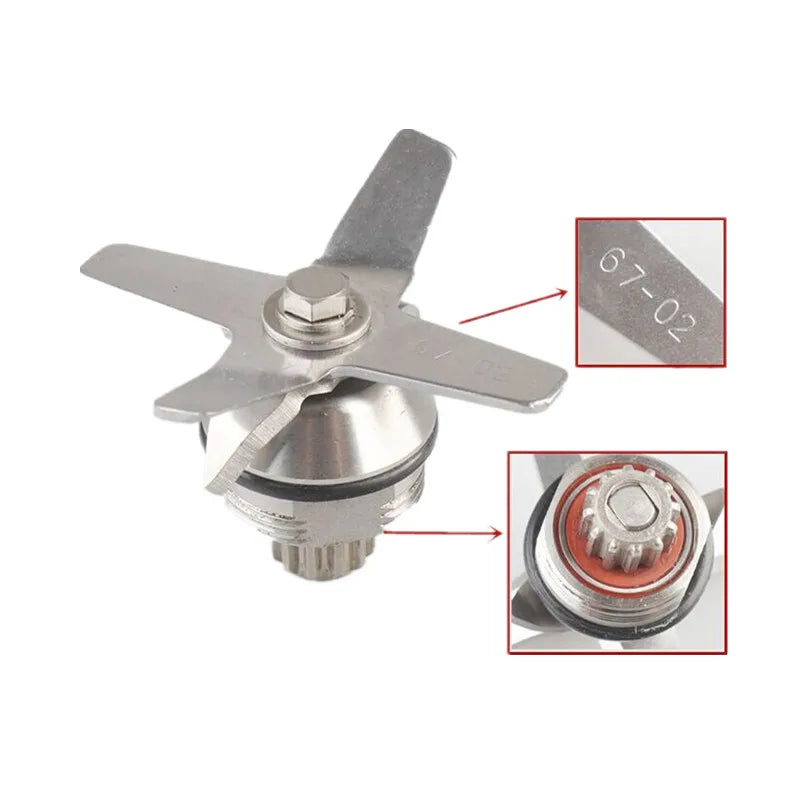 JTC Blender Knife Stainless Steel Blender Blades Blade TM-767 Knife Spare Parts Grinder 67-02