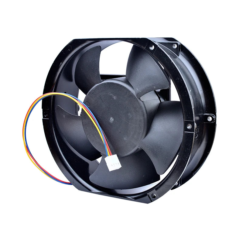 ACP17251B-24PWM Aluminum Outer Frame Plastic Blade Cooling Fan High Air Volume DC24V 0.80A 172x150x51mm for Medical Atomizer