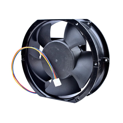ACP17251B-24PWM Aluminum Outer Frame Plastic Blade Cooling Fan High Air Volume DC24V 0.80A 172x150x51mm for Medical Atomizer