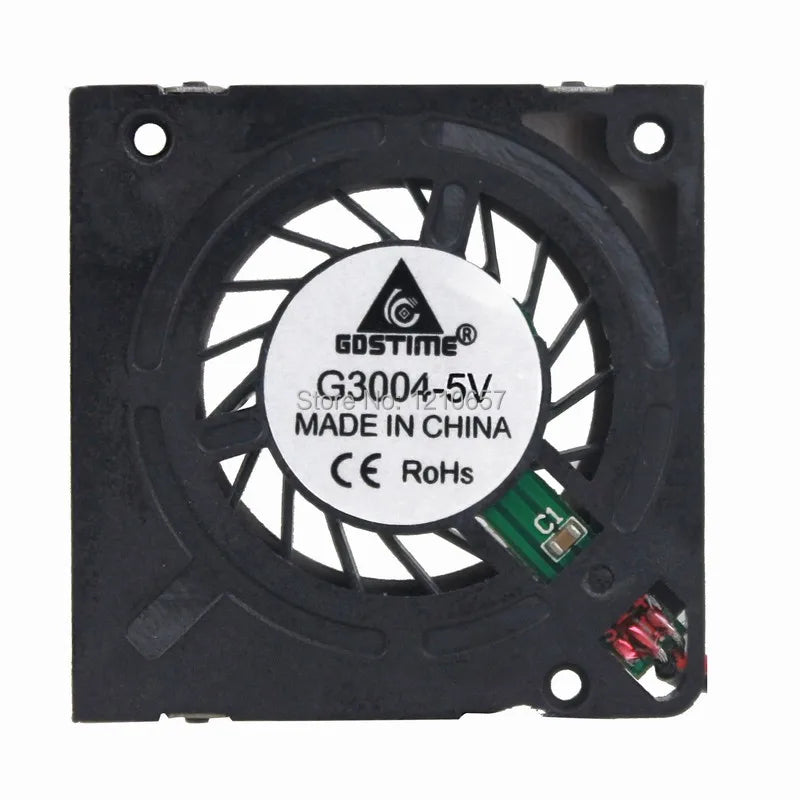 3004 Slim Micro Blower 30mm 5V 2Pin Hydraulic 30x30x4MM 3CM DC Cooling Fan for 3D Printer Humidifier Mini Projector RC Model