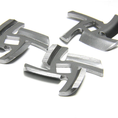 TASP Meat Grinder Knife Mincer Blade 67000899 for Braun G1100 G1300 Panasonic MK-G20 Daewoo DI-1920S Vitek VT-1672 Scarlett 3pc