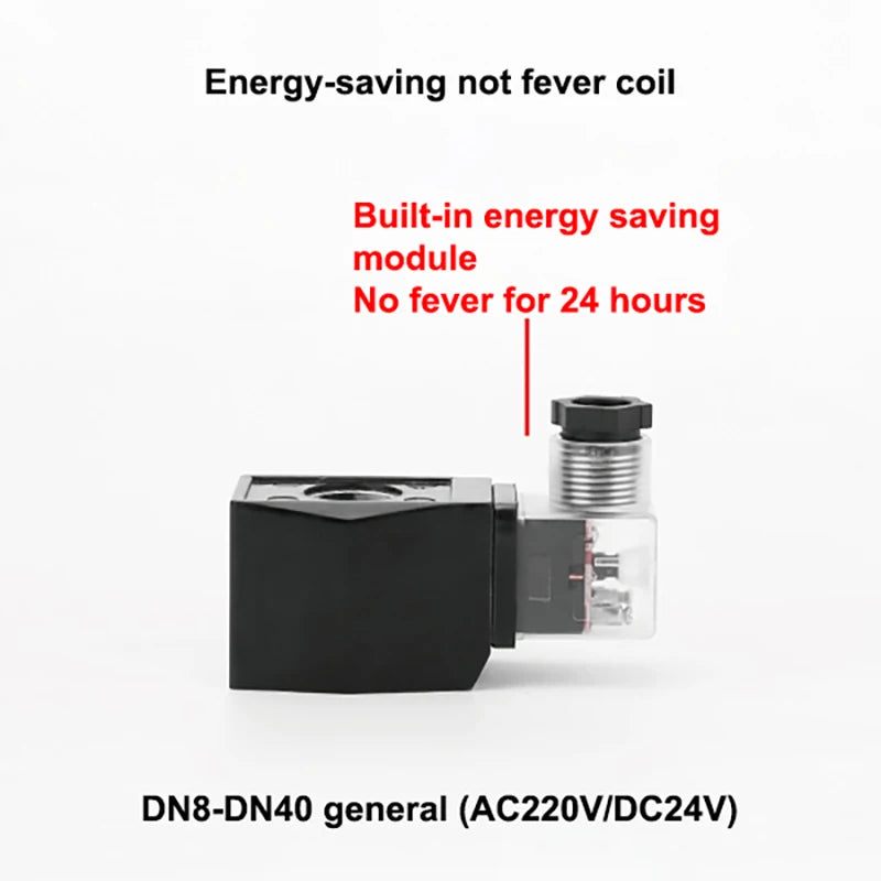 DN15-DN50 Normally Closed Motorized Solenoid Valve Brass Switch Valve Water Valve AC220V DC24V
