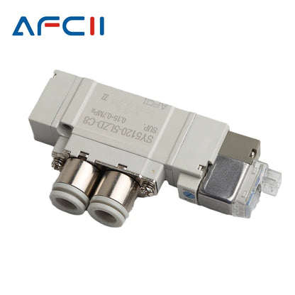 SY3120 SY5120 SY7120 4LZD 5LZD 6LZD Replacement Pneumatic Control Solenoid Valve 5 Port 2 Solenoid Valve SY5120 Valve