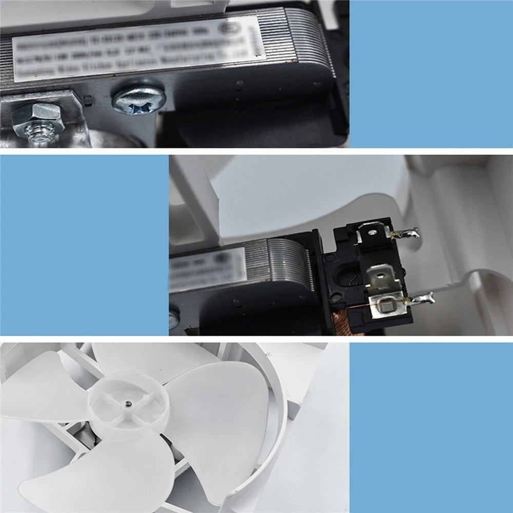 Replacement Motor for Midea Microwave Oven MDT-10CEF 220V 18W 2-plug YZ-E6120-M51D Asynchronous Cooling Fan Motor Repair Part
