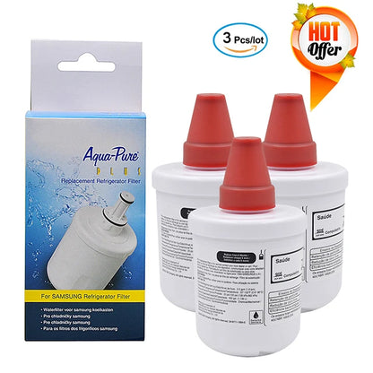 Replacement Refrigerator Water Filter Compatible with Samsung DA29-00003G / DA29-00003B / DA29-00003A / HAFCU1