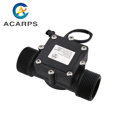 1/2" 3/4" 1" 1-1/2" 1-1/4" 2" Water Flow Sensor 2.0MPa Hall Sensor Turbine Flowmeter DC5~18V Control Liquid Flow