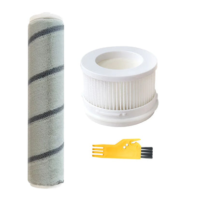 HEPA Filter Main Rolling Brush Compatible with Xiaomi Mijia 1C / K10 MJWXCQ04ZM SCWXCQ02ZHM Handheld Wireless Vacuum Cleaner Roller Brushes