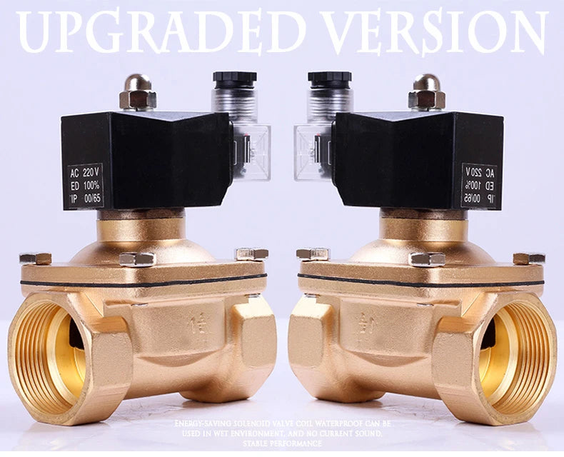 24vdc 12v 110v 36v 220v Electric Solenoid Valve Water 1/2inch 3/4inch 1inch 1-1/4inch 1-1/2inch 2inch Normally Closed