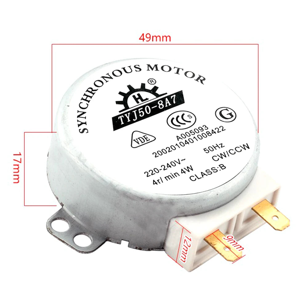 Microwave Oven Accessories TYJ50 8A7 Microwave Oven Synchronous Turntable Motor