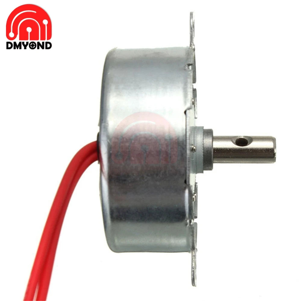 5-6 R/min Stable Synchronous Motor Pro TYC-50 AC 220V 12V 50/60Hz Torque 4KGF.CM 4W CW/CCW Microwave Turntable for Electric Fan