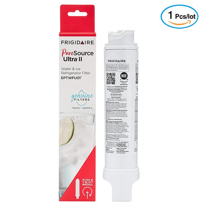 Replacement Refrigerator Water Filter Compatible with Frigidaire EPTWFU01 / EWF02