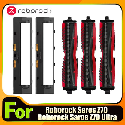 Tricut Brush Accessories Compatible with Roborock Saros Z70/Saros Z70 Ultra Vacuum Cleaner Main Roller Brush Replacement Spare Parts