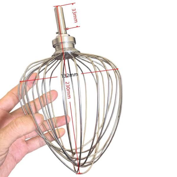 304 Stainless Steel Blender Whisker for KENWOOD KVL6300 KVL4100 KMM770 KMM710 KVL40 Replacement