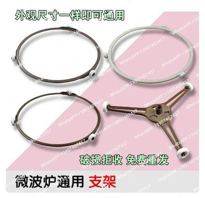 Compatible with Microwave Oven Turntable Bracket Microwave Oven Rotating Ring Accessories