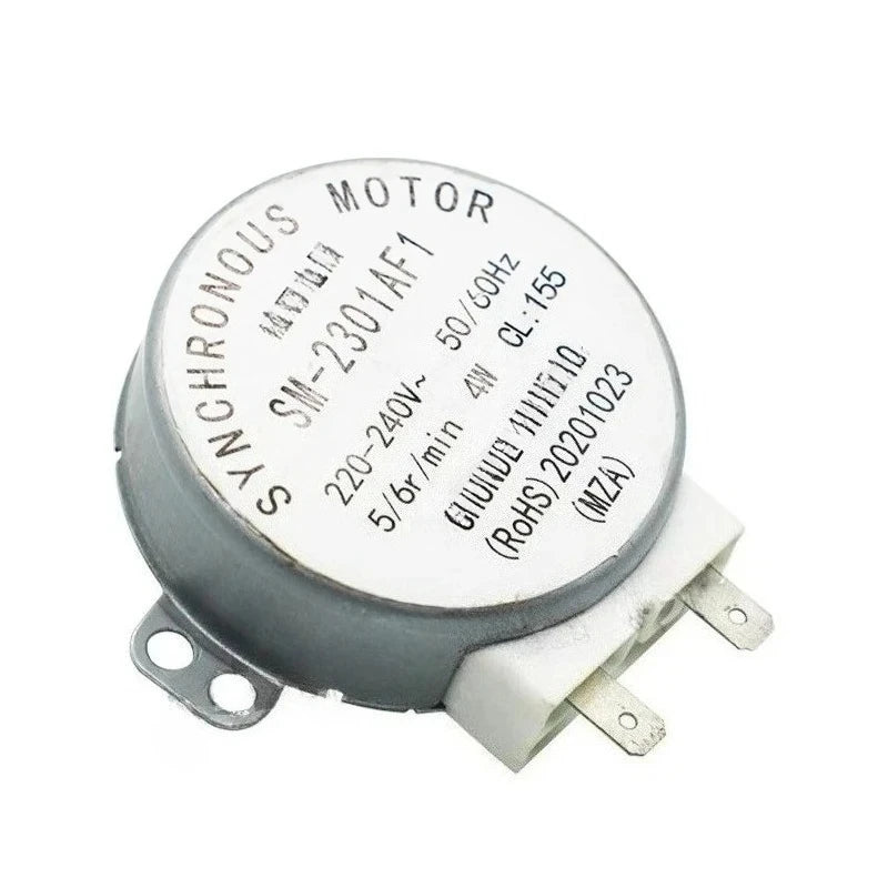 SM-2301AF1 microwave oven synchronous motor 220V 5/6r/min 4W turntable motor，1pcs