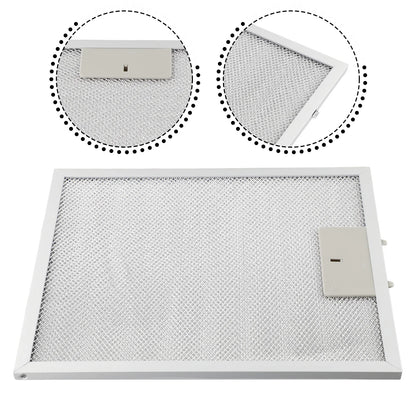 Keep Your Range Hood at Peak Performance with Silver Cooker Hood Filters Metal Mesh Extractor Vent Filter 300 x 252x 9mm