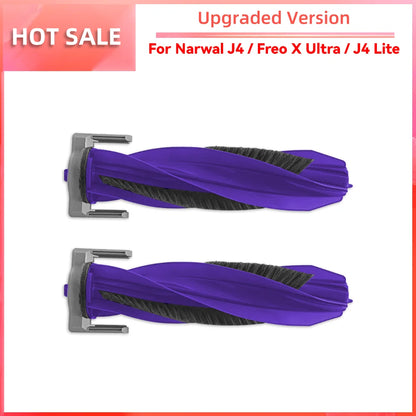 Compatible with 나르월 Narwal J4, Freo X Ultra, J4 Lite Side Brush Filter Mop Pad Replacement Spare Parts Accessories