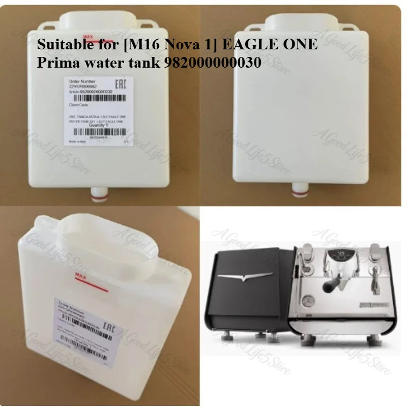 Compatible with NUOVA Nova Musica/Oscar/Prima/Eagle Black Eagle Coffee Machine Water Tank Accessories