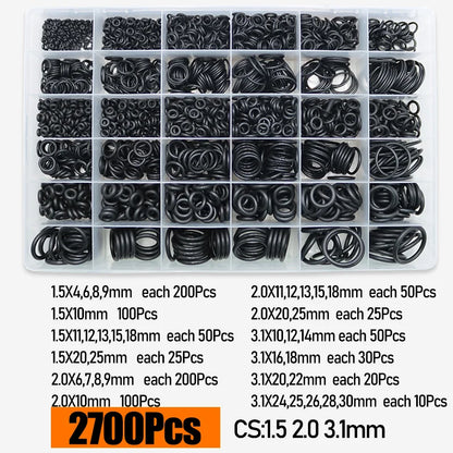 Up to 3230p O-ring Rubber NBR Seal Washer O Ring Kit Repair Faucet Pipe Car Plumbing Gasket High Temperature Oring