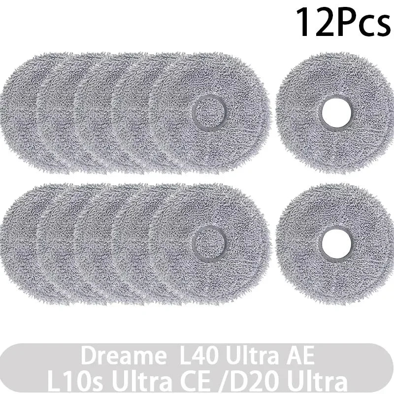 For Dreame L40 AE/L10s CE/D20 Vacuum Cleaner Accessories Main Brush Edge Brush Cloth Dust Bag Filter Screen