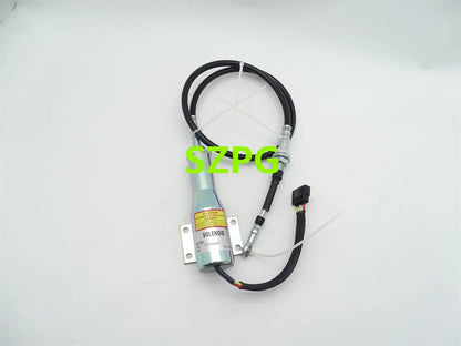 For 24V Solenoid valve 11110030 Compatible with Volvo L70C L90C L120C L150C L180C L330C Diesel