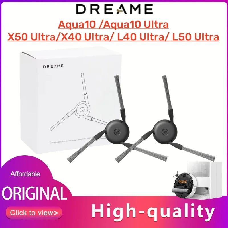 Drame Aqua10 Ultra Roller Side brush Accessories for X50 Ultra/X40 Ultra/ L40 Ultra/ L50 Ultra Robot Vacuum Spare Parts