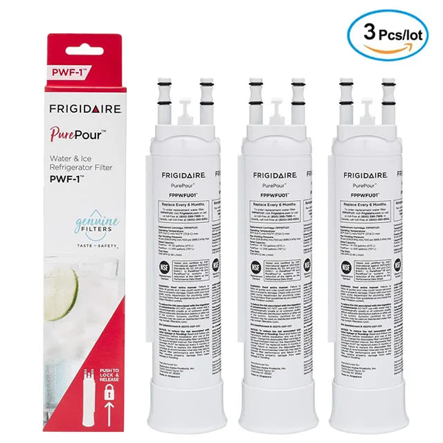 Replacement Refrigerator Water Filter Compatible with Frigidaire FPPWFU01 / PWF-1