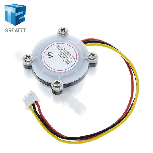 GREATZT 1/2PCS Hot Water Coffee Flow Sensor Switch Meter Flowmeter Counter 0.3-6L/min YF-S401