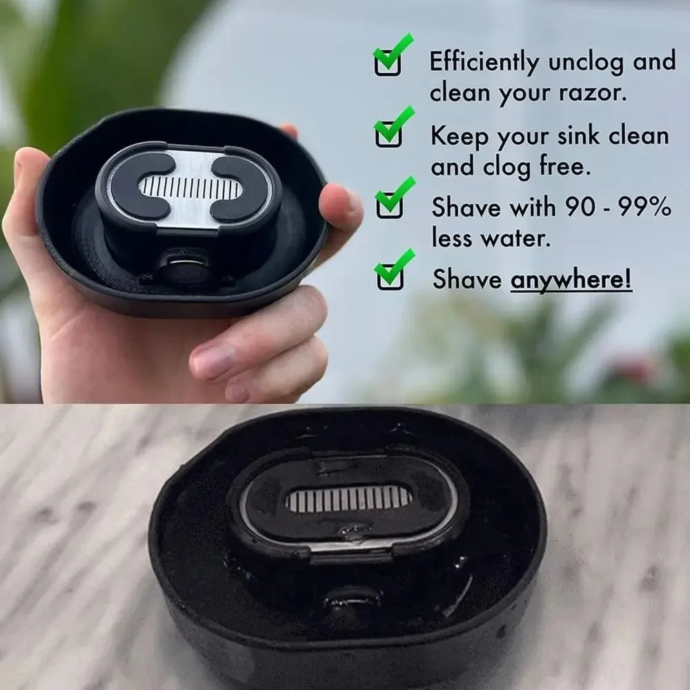 Manual Shaver Cleaning Container