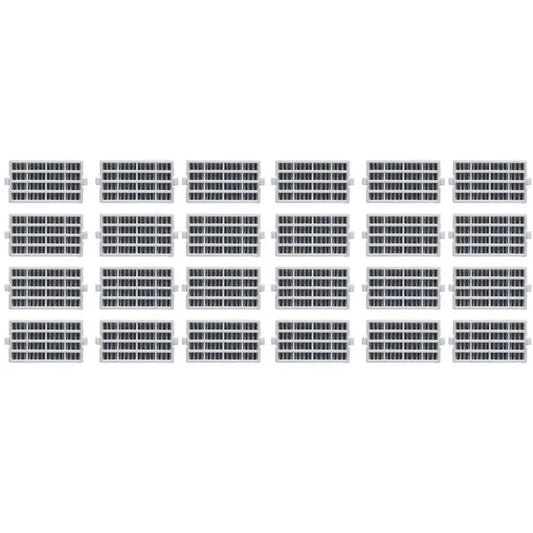 Replacement Refrigerator Air Filter Compatible with Whirlpool B83B-24Pcs / W10311524 / W10315189 / W10335147 / 1876318 — Model Options — 24 Pack