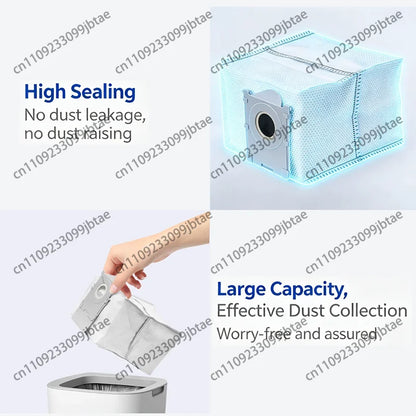 For ECOVACS DEEBOT T90 Omni / T90 PRO Omni Series Robot Vacuum Cleaners Main Brush Mop Cloth Dust Bag Side Brush Filter Parts