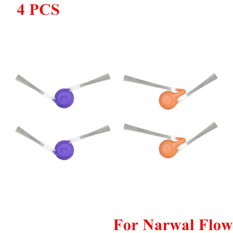 Replacement For Narwal Flow Vacuum Accessories Main Roller Side Brush Hepa Filter Mop Cloth Pads Dust Bag Spare Part