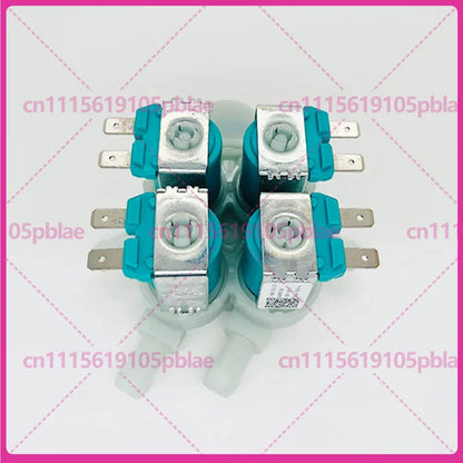 Compatible with Samsung Washing Machine Water Inlet Solenoid Valve DC62-00214L 110V/120V Replacement Spare Parts
