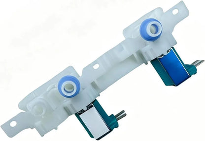 Replacement Inlet Valve for Washing Machines Fits Models W1161683 W10894039 W11179274 Plastic and Metal Construction Blue