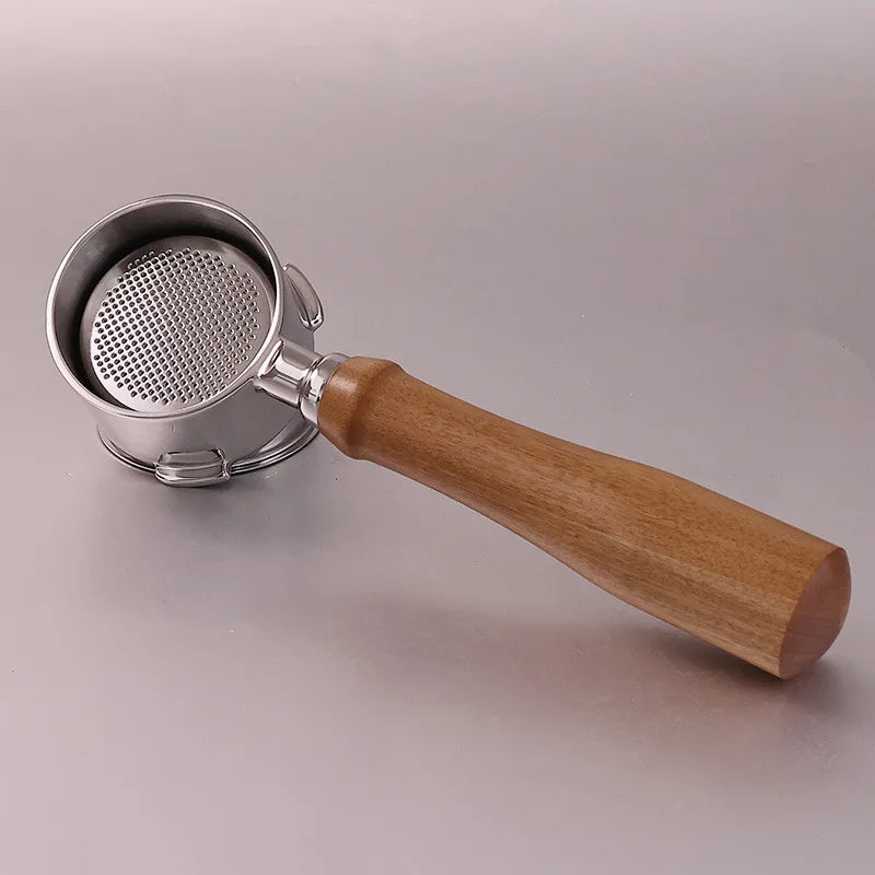 51mm 3-lug Bottomless Portafilter for HiBREW H10B/H11/H8A/H5 Espresso Machine Stainless Steel Coffee Handle Filter Tool