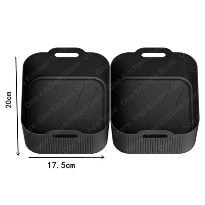 Silicone Air Fryer Mould for COSORI Foodi Flex 10L Silicone Mould Accessories for Ninja AF500 Air Fryer Accessories