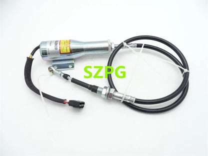 For 24V Solenoid valve 11110030 Compatible with Volvo L70C L90C L120C L150C L180C L330C Diesel