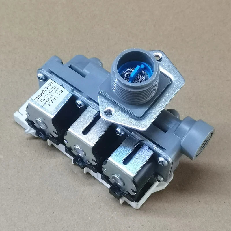 0024000404C FCT-22-B33 Water Inlet Solenoid Valve Compatible with Haier Washing Machine EG10014B39GU1