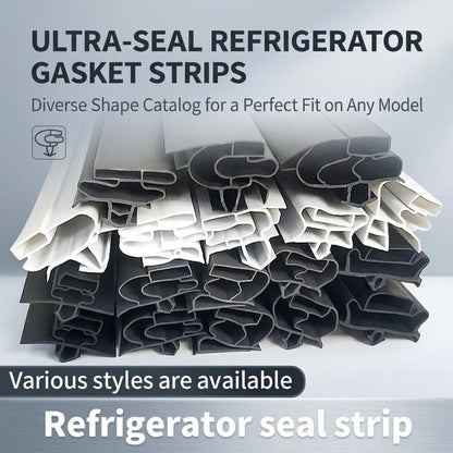 Refrigerator Door Seal — 2.5M — PVC Magnetic — Uncut Strip