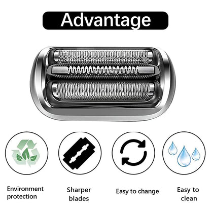 73S Replacement Shaver Head Compatible with Braun Series 7