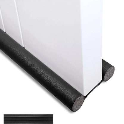 1-4pcs Flexible Door Seal Strip Soundproof Windproof Cuttable Anti-cold Washable Door Gap Weatherstrip Self Adhesive Strip