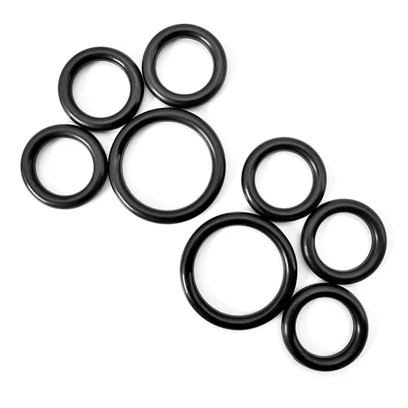 Black NBR Oring CS 2mm OD5~40mm Nitrile Seal Gasket Hydraulic Pump Water Pipe Plumbing Repair Washers