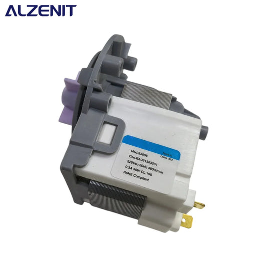For Washing Machine Drain Pump Motor S3006 EAU61383501 220V 60Hz 35W Washer Drainage Replacement Parts