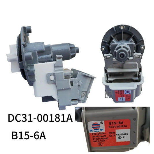 Compatible with Samsung Washing Machine Drainage Pump Drainage Motor DC31-00181A B15-6A Washing Machine Part