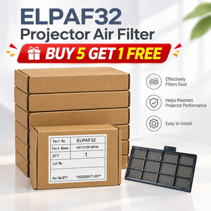 Replacement Projector Air Filter — ELPAF32 / V13H134A32 / EB-X39 / EB-X41 / EB-X49 — Model Options